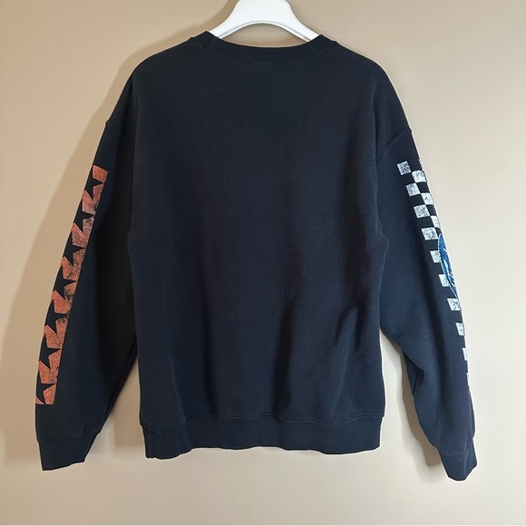 Ford Cobra Jet Racing Car Sweatshirt Men M-L Long Sleeve Racing Graphic Crewneck - Picture 2 of 8